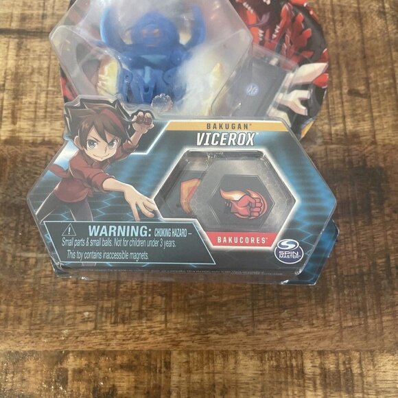 Bakugan Battle Planet Vicerox Bakucores Card Figure 2” - Picture 4 of 7